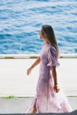 Miller 25 Print Dress Pink