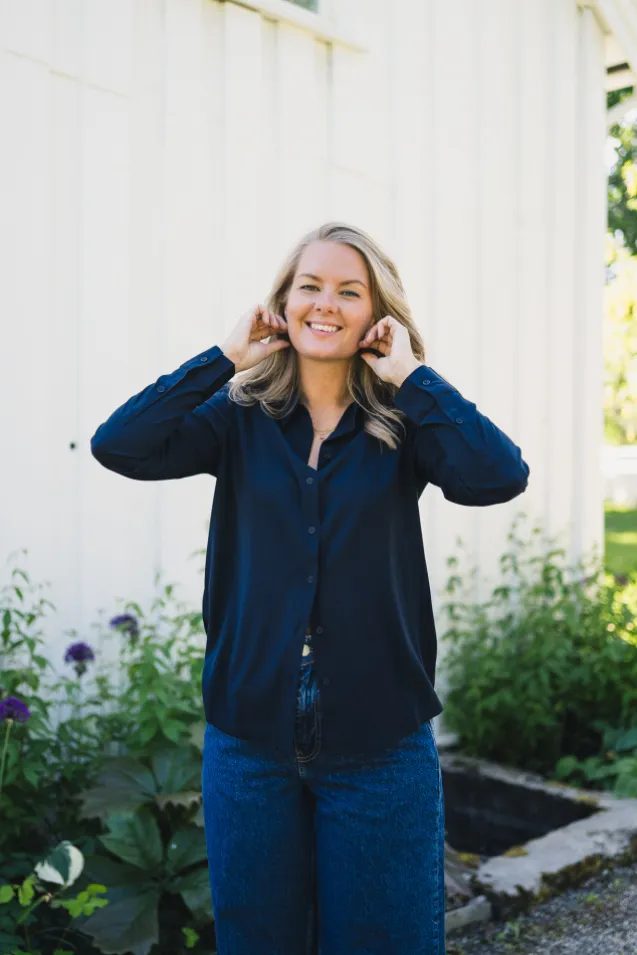 Milly NP Shirt 9942 Dark Sapphire