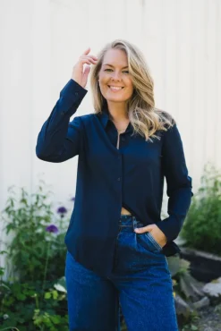 Milly NP Shirt 9942 Dark Sapphire