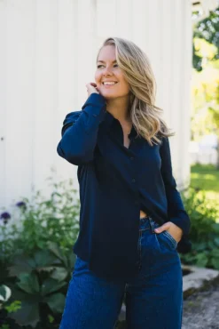 Milly NP Shirt 9942 Dark Sapphire