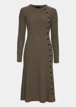 Mima Merino Dress Wood