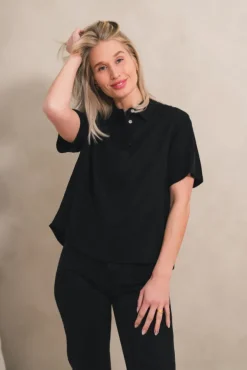 Mina SS Shirt 14028 Black