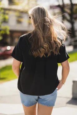Mina SS Shirt 14028 Black