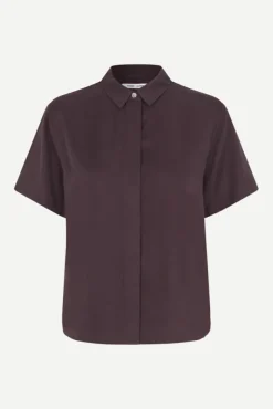 Mina SS Shirt 14028 Fudge
