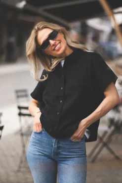 Mina SS Shirt NP 14329 Black