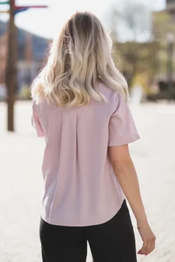 Mina SS Shirt 14028 Violet Ice