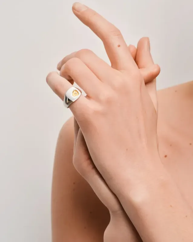 Mined Ring Small Diamond