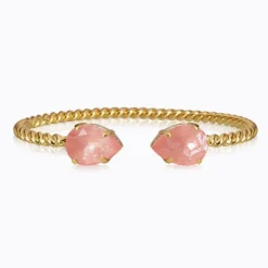 Mini Drop Bracelet Gold Flamingo Ignite