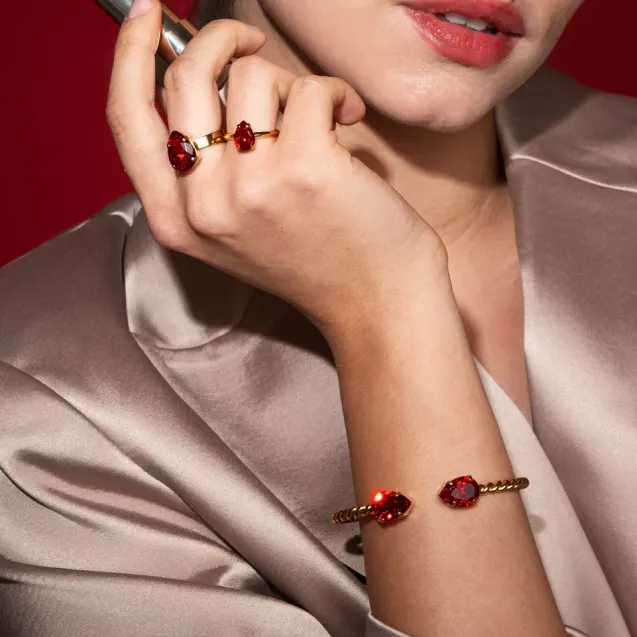 Mini Drop Bracelet Gold Light Siam