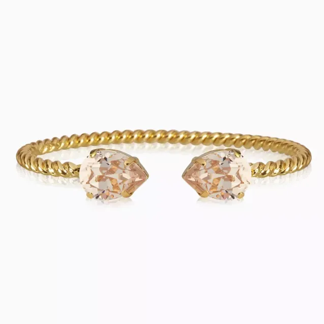Mini Drop Bracelet Gold Silk