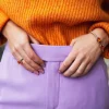Mini Drop Bracelet / Tangerine