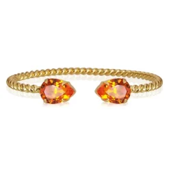 Mini Drop Bracelet / Tangerine