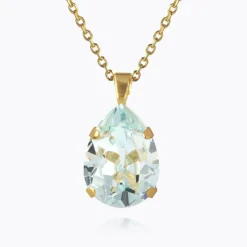 Mini Drop Necklace Gold Light Azore