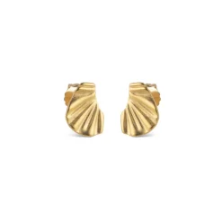 Mini Wave Earring Gold