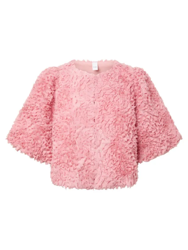 Minua 2/4 Short Top Cashmere Rose