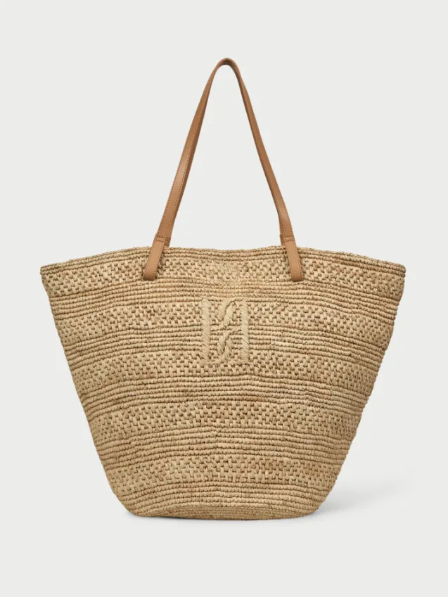 Mirabell Straw Tote Undyed
