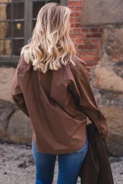 Miriam Shirt Dark Earth