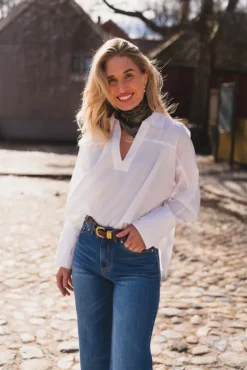 Miriam Shirt White Alyssum