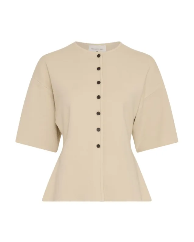 Mirielle East 2/4 Cardigan Bleached Sand