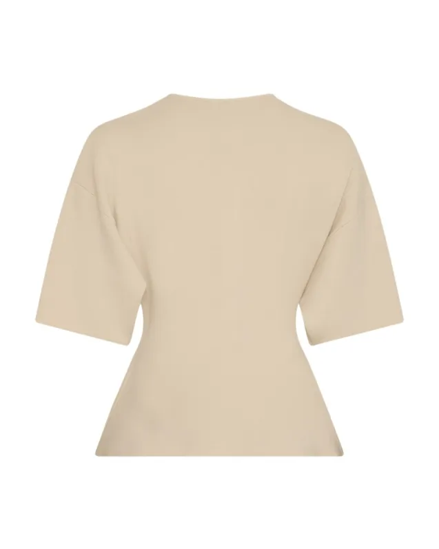 Mirielle East 2/4 Cardigan Bleached Sand