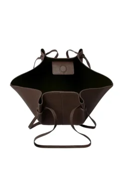 Mochi Pebble Grain Leather Espresso