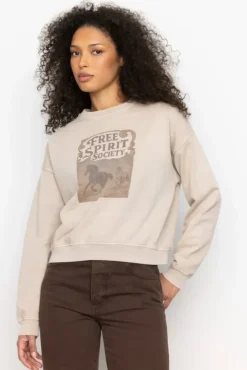 Moira Sweatshirt Greige