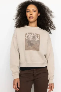 Moira Sweatshirt Greige