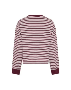 Monde Krestiane Pullover STP Egret/Rhododend