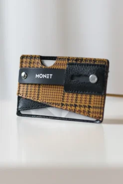 Monet Houndstooth Black