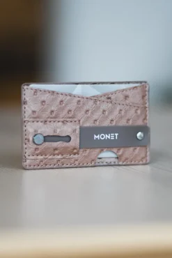 Monet Text Caramel Tuffed