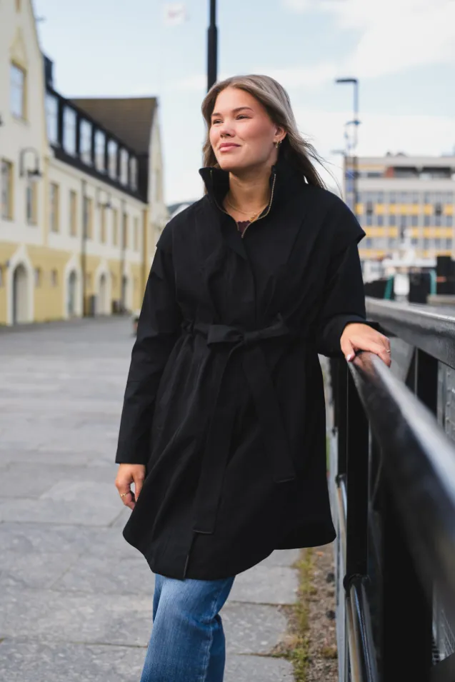Monsun Coat New Black