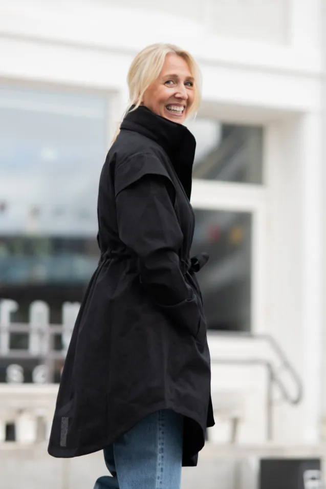 Monsun Coat New Black