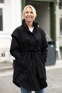 Monsun Coat New Black