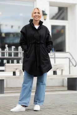 Monsun Coat New Black