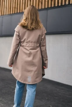 Monsun Coat Taupe