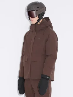 M Tryvann Down Jacket Dark Brown