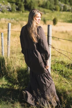 Muse Linen Dark Brown