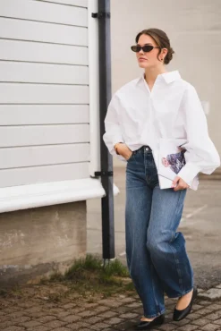 Muse Poplin Shirt Optical White