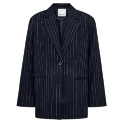 Naida Pin Power Blazer Navy