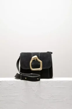 Nami Mini Black Suede