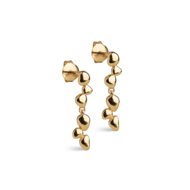 Nara Drop Earrings Gold