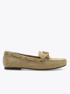 Nara Loafer Suede Taupe