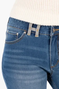 Natalie Skinny Jeans Medium Wash Blue Denim