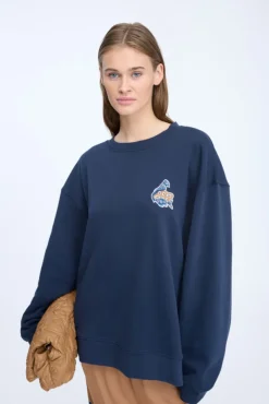 Nathan Crewneck Navy