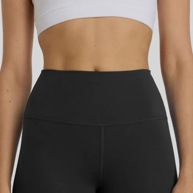 NB Harmony High Rise Short 6" Black