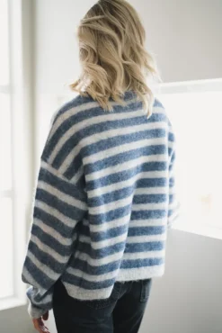 Nenybay Sweater Polar Melange Striped Tornado Melange