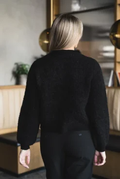 Nerida Knit Jacket Black