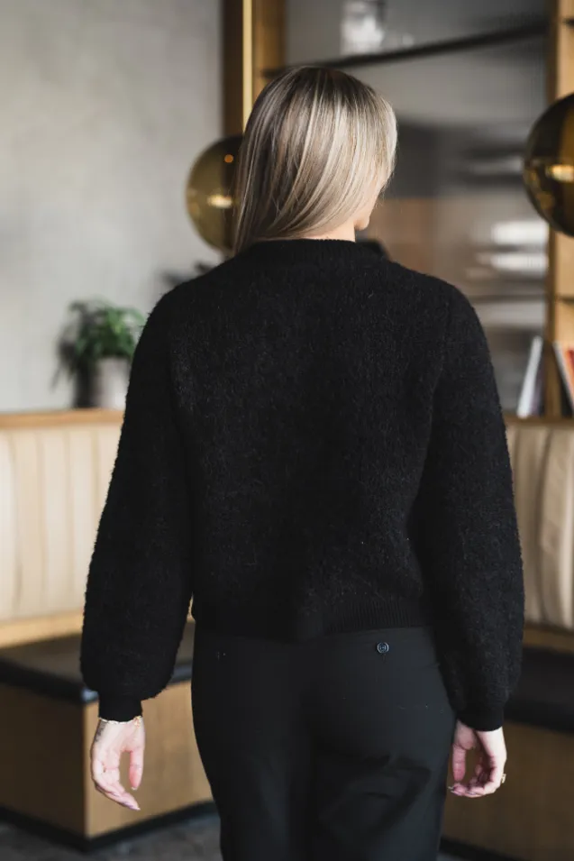Nerida Knit Jacket Black