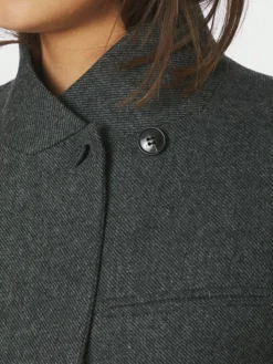 Nerine Structure Twill Blazer Antracit