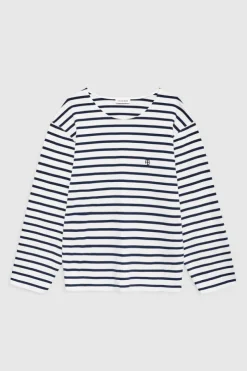 Newton Tee Anine Bing Navy Stripe